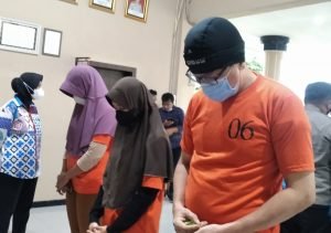 Tersangka Lelaki Hidung Belang dan Mucikari Ditangkap Polresta Jambi