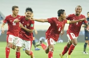 Empat Pemain Timnas Indonesia Merayakan Gol di Piala AFF 2020