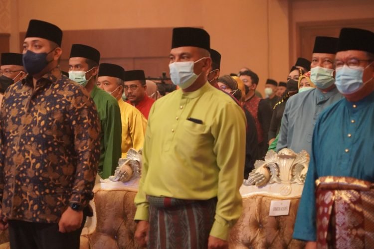 Danrem 042/Gapu Brigjen TNI M. Zulkifli, S.I.P., M.M menghadiri  acara Malam  Melayu Jambi 2022