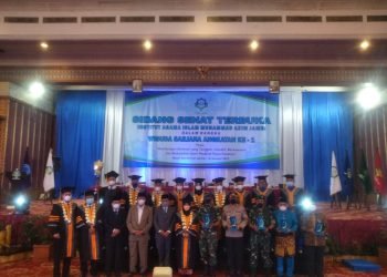 Wakil Wali Kota Jambi,H. Maulana menghadiri sidang senat terbuka Institut Agama Islam Muhammad Azim (IAIMA) Jambi Yang Dihadiri Langsung Gubernur Jambi, Dr.H.Al Haris, M.Sos.M.H