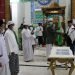 Al Haris usai melaksanakan Sholat Subuh Berjamaah, di Masjid Agung Baitul Makmur Kecamatan Bangko