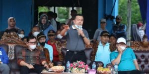 Al Haris saat acara penutupan tournamen sepakbola al haris cup (foto: chi))