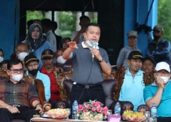 Al Haris saat acara penutupan tournamen sepakbola al haris cup (foto: chi))