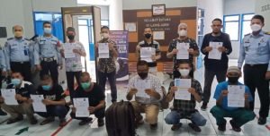 Para Warga Binaan Lapas Kelas IIA Jambi Yang dapat Asemilasi Dirumah