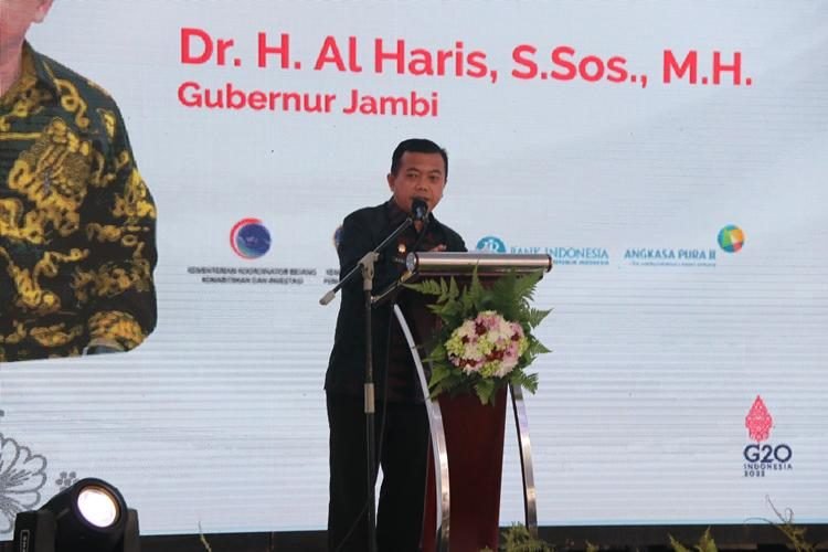 Al Haris Pada saat Launching Gernas BBI di Provinsi Jambi turut hadir beberapa Menteri