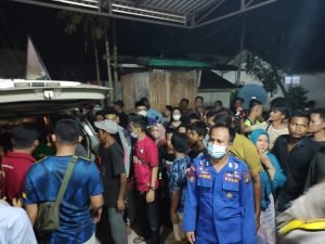 Korban saat di evakuasi (foto: humas polda)