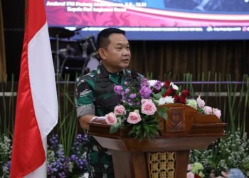 Jenderal TNI Dudung Abdurachman, S.E., M.M., saat menyampaikan sambutan (foto: ist)