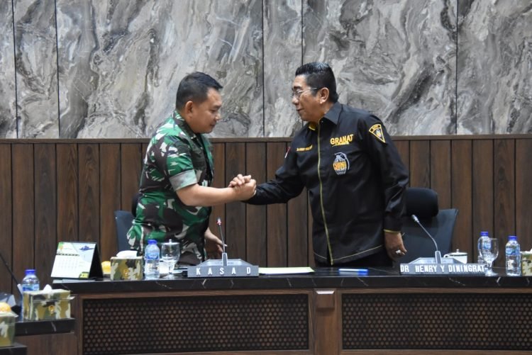 Jenderal TNI Dudung Abdurachman, S.E., M.M., saat Audiensi Ketua Umum DPP Organisasi Gerakan Anti Narkoba