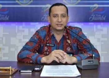 Kadis Kominfo Kota  Jambi, Abu Bakar (foto;Ma)