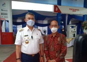 Wakil Walikota Maulana MKM, Ketua PWI Provinsi Jambi H. Ridwan Agus