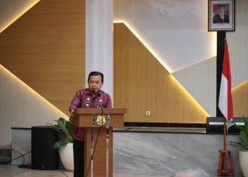 Gubernur Jambi, Dr.H.Al Haris,S.Sos.,M.H., saat mengemukakan, Pemerintah Provinsi Jambi saat ini sedang memperjuangkan Geosite Kerinci menjadi Geopark Nasional.