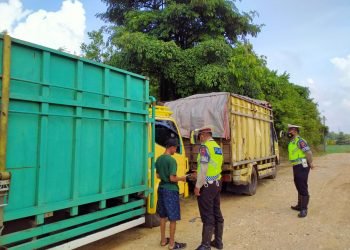 satuan lalu lintas Polres Muaro Jambi (foto: ist)