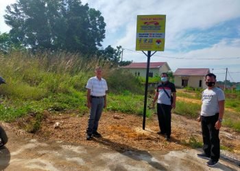 Polres Muaro Jambi saat Turun langsung di Perumahan Mendalo Residence, Kecamatan Jambi Luar Kota (Jaluko) (foto: PMJ)