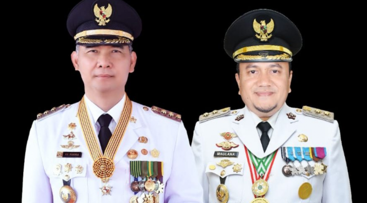 Walikota Jambi H.Syarif Fasya dan Wawako dr. Maulana