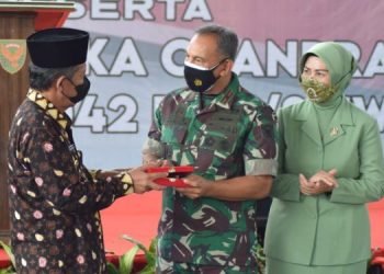 Wakil Gubernur Jambi, Drs.H.AbdullaSani,M.Pd.I, dan Danrem 042/Garuda Putih, Brigjen TNI M.Zulkifli,S.IP.,M.M.(foto: chi)