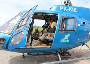 Kepala Bagian Penerangan Umum (Kabag Penum) Divisi Humas Polri Kombes Gatot Repli Handoko saat mengungkapkan bahwa tim Operasi Damai Cartenz 2022 mengevakuasi pekerja PTT (foto: ist)