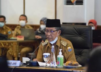 Wakil Gubernur Jambi, Drs.H.Abdullah Sani,M.Pd.I., menyatakan, Pemerintah Provinsi Jambi terus berupaya melestarikan Sungai Batanghari (foto: Sopbirin)