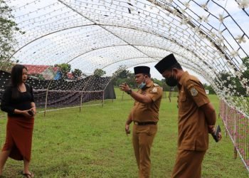 Wakil Bupati Tanjung Jabung Timur, Robby Nahliyansyah meminta pihak penyelenggara Festival Of Light segera mengurus perizinan penyelenggaraan kegiatan (foto: ist)