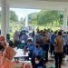 Bupati Romi sidak seluruh peserta apel  dikomandoi langsung oleh Waka Polres Tanjung Jabung Timur Kompol Roslinda RM, S.Pd. (foto Ega)