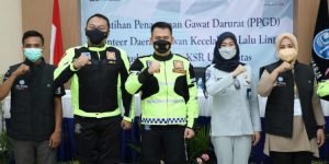 Jasa Raharja Gelar Pelatihan untuk Turunkan Fatalitas Korban Kecelakaan (foto: Dok Jasa Raharja)
