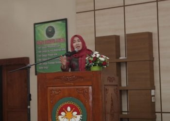 Dewan Penasehat Dharma Wanita Persatuan Provinsi Jambi Hesnidar Haris (foto: Harun)