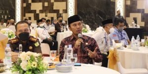 Ketua DPRD Provinsi Jambi, Edi Purwanto menghadiri Musrenbang RKPD Kota Jambi tahun 2023 (foto: dian)