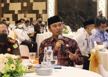 Ketua DPRD Provinsi Jambi, Edi Purwanto menghadiri Musrenbang RKPD Kota Jambi tahun 2023 (foto: dian)