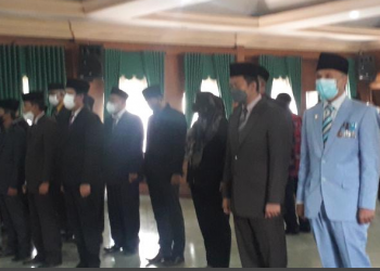 Sekda Tanjab Timur Lantik Pejabat Eselon II dan III (foto: ega)