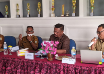 Anggota DPRD Kabupaten Tanjung Jabung Timur Dapil I Hadiri Musrembang 2022 di Kuala Jambi (foto: Ist)
