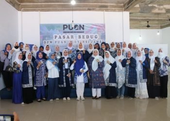 Ketua TP- PKK Provinsi Jambi Hesnidar Haris (foto: Agus Supriyanto)