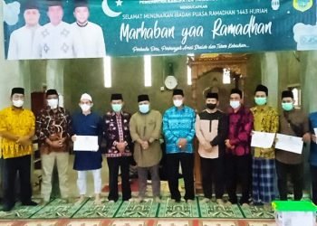 Wabup Tanjab Timur Silaturahmi ke Masyarakat Kelurahan Rantau Indah (foto: ga)