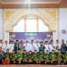 Pengurus Cabang Nahdlatul Ulama (PCNU) Kabupaten Tanjung Jabung Barat saat foto bersama di Pesantren Ramadhan 2022 PC IPNU IPPNU Tanjung Jabung Barat (ltf)