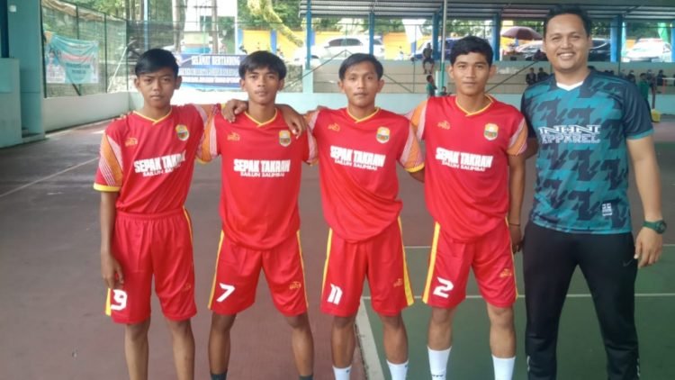 Atlet yang berasal dari Desa Teluk Jambu, Kecamatan Taman Rajo, Kabupaten Muaro Jambi yanh bakal bertanding di POPDA (foto: ist)