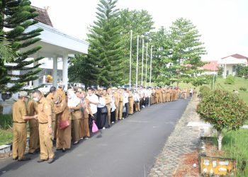 Pemkab Gelar Salaman Saling Memaafkan (foto:  Ist)