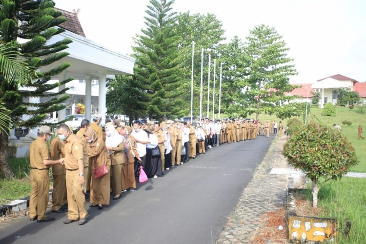 Pemkab Gelar Salaman Saling Memaafkan (foto:  Ist)