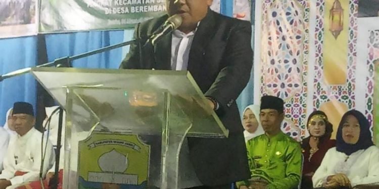 Sekda Muaro Jambi Budhi Hartono Buka MTQ ke 51 Tingkat Kecamatan Sekernan (Ist)