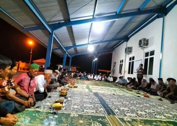 PT PAL Petaling Gelar Syukuran bersama Karyawan, tokoh masyarakat dan aparat desa yang dihadiri 200 orang (foto: Mts)
