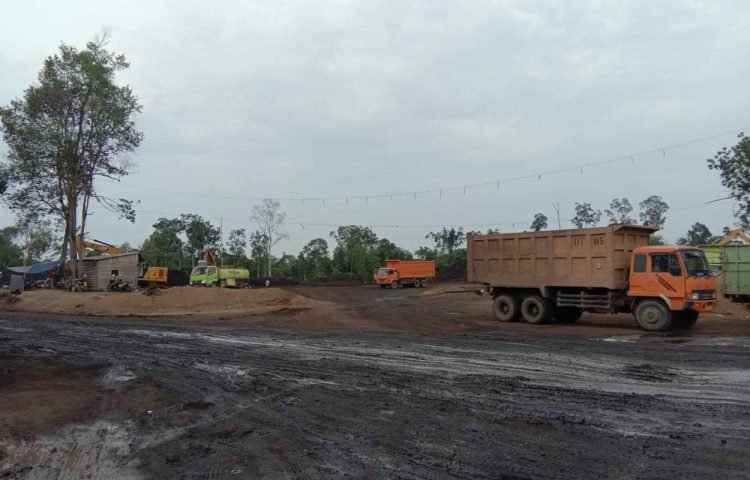 Lokasi penambangan batubara yang diduga tak kantongi izin (foto: ist)