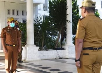 Apel Hari Pertama Usai Cuti Hari Raya Idul Fitri 1443 H