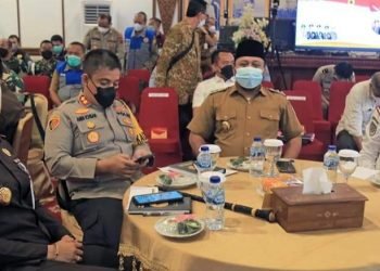 Wabup Tanjab Timur Ikuti Sosialisasi Satgas Saber Pungli (foto:Ist)