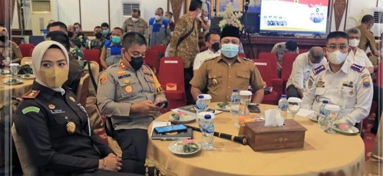 Wabup Tanjab Timur Ikuti Sosialisasi Satgas Saber Pungli (foto:Ist)