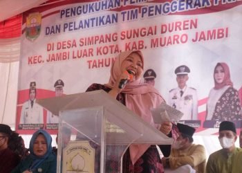 Bupati Muaro Jambi Masnah Busro (foto: ist)