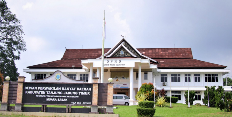 Gedung DPRD Tanjung Jabung Timur (foto:ist)