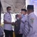 Pj Bupati Muaro Bachyuni Deliansyah, SH. MH. Saat menghadiri peresmian rute baru bus wisata Trans Siginjai