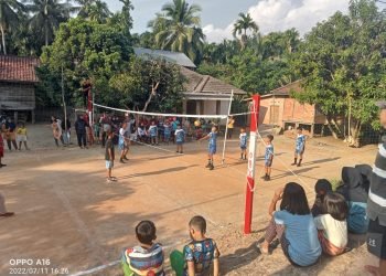Turnamen Bola Voli di Desa Ture (foto: ist)