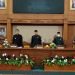 Ketua DPRD Muaro Jambi Yuli Setia Bhakti saat pimpin rapat paripurna