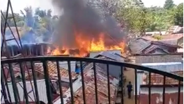 Bangunan Ponpes Zulhijah Terbakar (foto: TM)