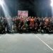 Peserta dan panitia saat foto bersama, sesudah melaksanakan pembukaan Tournamen Pb. Air Merah (foto: Humas Panitia Pb. Air Merah)