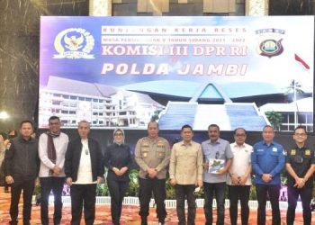 Kapolda Jambi, Irjen Pol A. Rachmad Wibowo usai pelaksanaan RDP Bersama Komisi III DPR RI (dok ist)