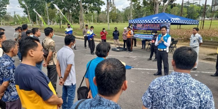 Pelatihan Safety Driving Polres Muaro Jambi (dok istimewa)